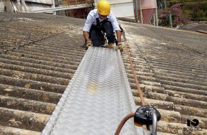 Passarela para Telhado (Com e Sem Degrau) | Segurança e Acesso NR-18 e NR-35