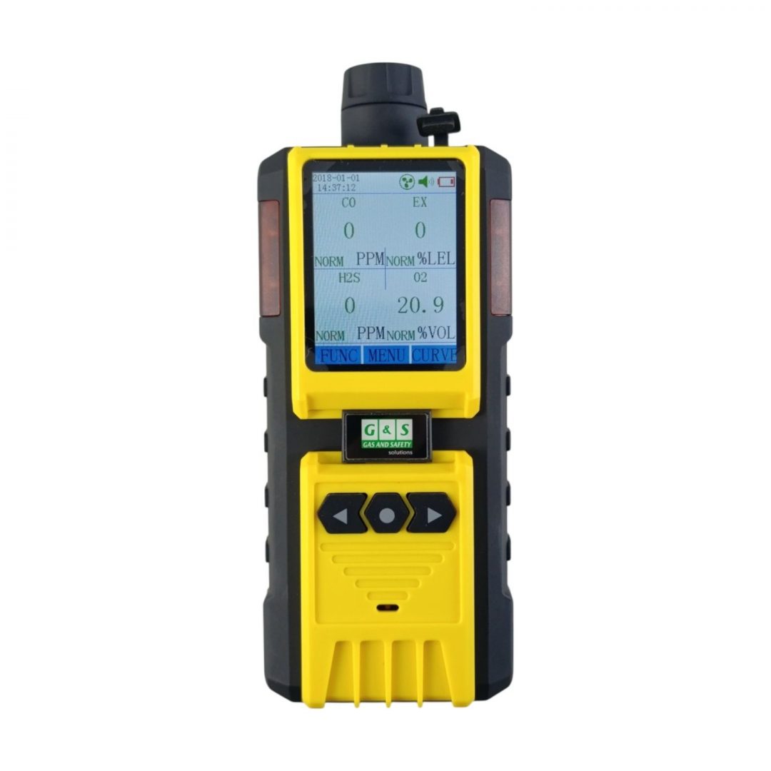 Detector Multigases com Bomba Acoplada | Amostragem Ativa NR-33