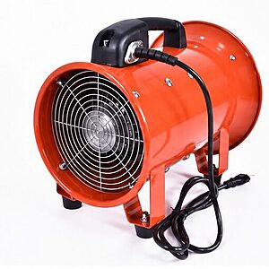 Insuflador e Exaustor de Ar Portátil 200mm | Ventilação Vital NR-33