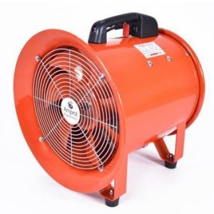 Insuflador e Exaustor de Ar Portátil 300mm | Alta Vazão NR-33