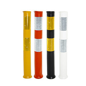 Balizador Alta Performance Tubular | Sinalização Flexível de Alta Visibilidade para Controle de Tráfego
