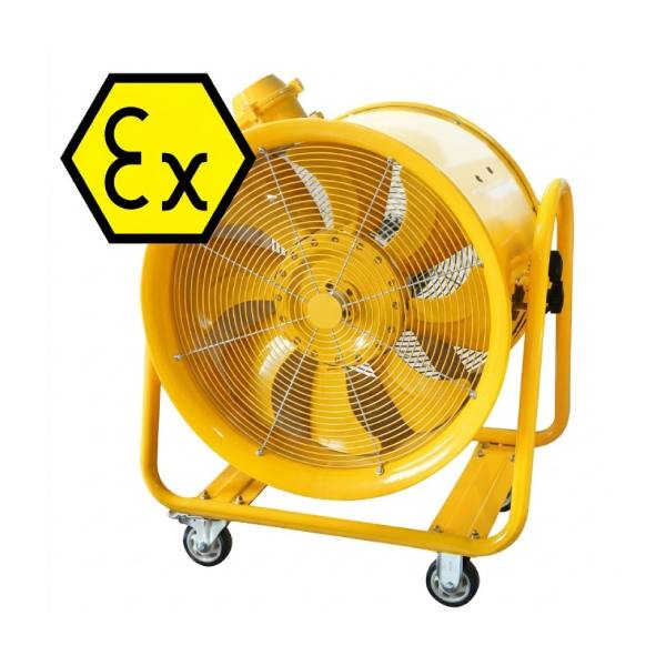 Insuflador/Exaustor de 400mm para Áreas Classificadas | Ventilação NR-33