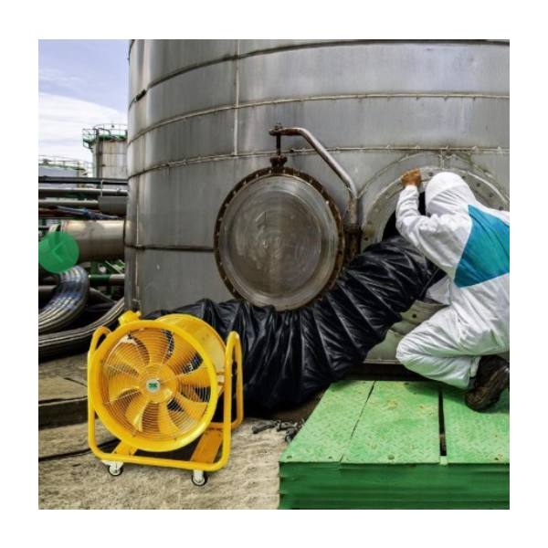 Insuflador/Exaustor de 400mm para Áreas Classificadas | Ventilação NR-33