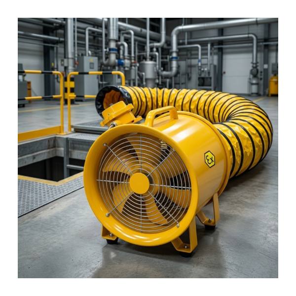 Insuflador/Exaustor de 200mm para Áreas Classificadas | Ventilação NR-33