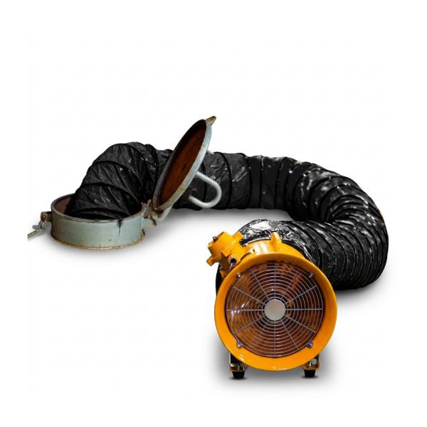 Insuflador/Exaustor de 200mm para Áreas Classificadas | Ventilação NR-33