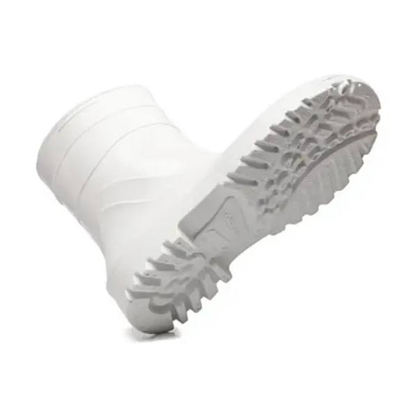 Bota de PVC Cano Médio – Branca | Impermeabilidade e Mobilidade NR-6
