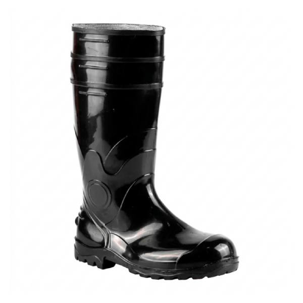 Bota de PVC Cano Longo – Preta | Impermeabilidade e Proteção Extrema NR-6