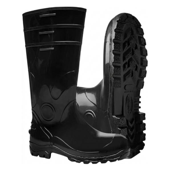 Bota de PVC Cano Longo – Preta | Impermeabilidade e Proteção Extrema NR-6