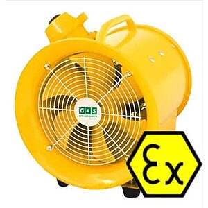 Insuflador/Exaustor de 200mm para Áreas Classificadas | Ventilação NR-33