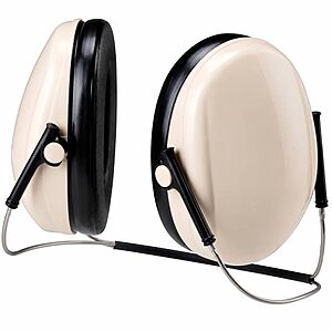 Abafador Tipo Concha 19 dB com Haste para Nuca | Proteção Auditiva Industrial NR-6