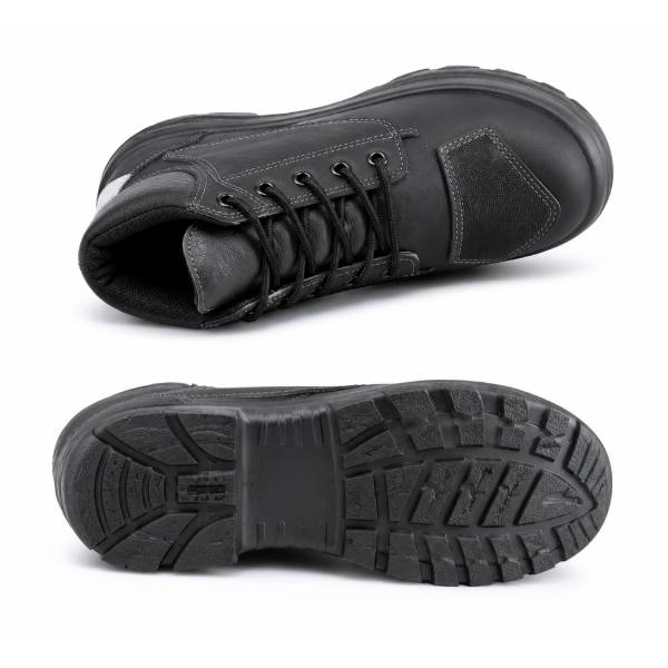 Bota de Segurança Nobuck | Conforto, Resistência e Proteção para Uso Profissional
