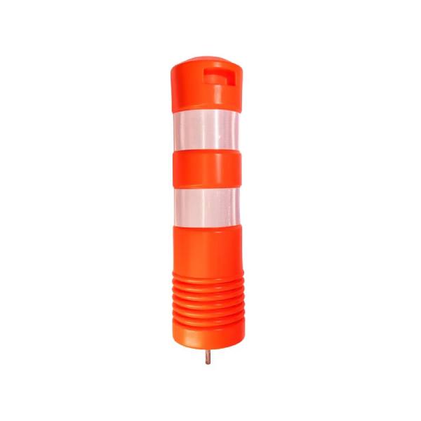 Cilindro Delimitador Tubular | Sinalização Vertical para Organização e Segurança de Tráfego