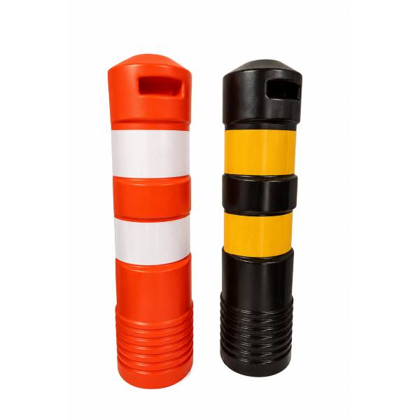 Cilindro Delimitador Tubular | Sinalização Vertical para Organização e Segurança de Tráfego