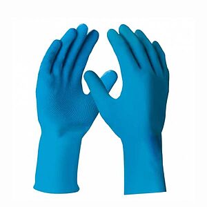 Luva de Látex com Palma Antiderrapante | Proteção e Resistência Química