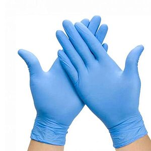 Luva Descartável Nitrílica Azul | Proteção Química, Resistência à Perfuração e Excelente Sensibilidade Tátil