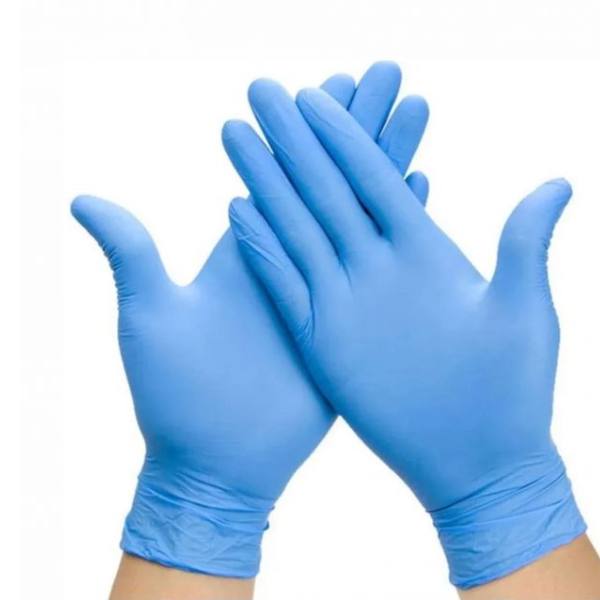 Luva Descartável Nitrílica Azul | Proteção Química, Resistência à Perfuração e Excelente Sensibilidade Tátil