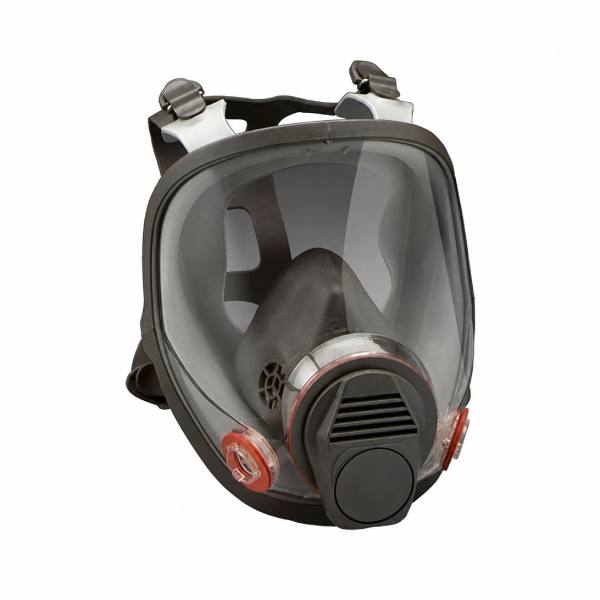 Máscara Respiratória Facial Inteira Reutilizável | Proteção Contra Gases, Vapores e Partículas