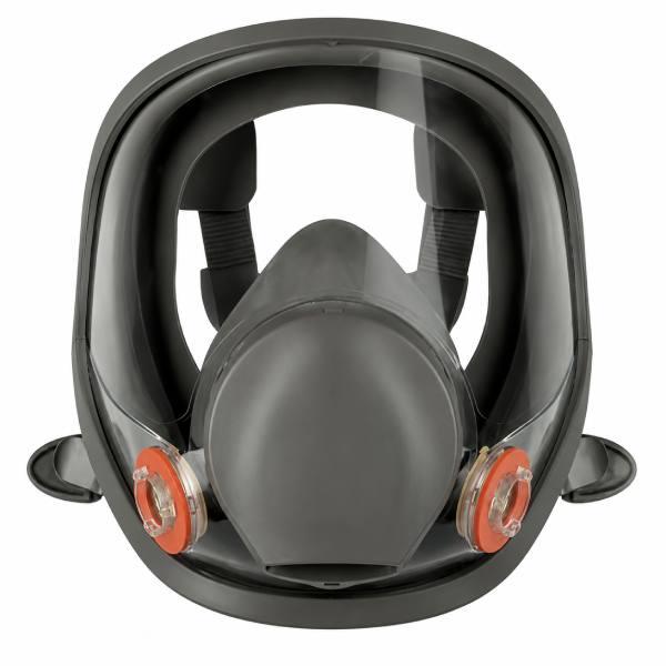 Máscara Respiratória Facial Inteira Reutilizável | Proteção Contra Gases, Vapores e Partículas