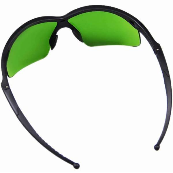 Óculos de Proteção Individual EPI Verde | Proteção Contra Impactos, Raios UV e Luminosidade Intensa