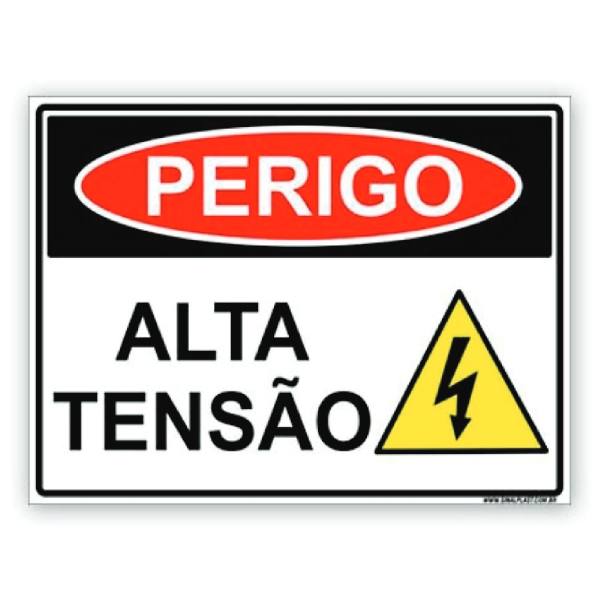 Placa de Sinalização de Segurança | Alta Durabilidade em Poliestireno para Ambientes Industriais e Comerciais