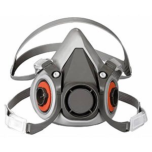 Respirador Reutilizável Semifacial | Proteção Contra Gases, Vapores e Partículas