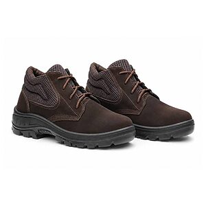 Bota de Segurança Nobuck | Conforto, Resistência e Proteção para Uso Profissional