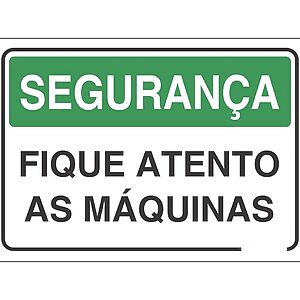 Placa de Sinalização de Segurança | Alta Durabilidade em Poliestireno para Ambientes Industriais e Comerciais