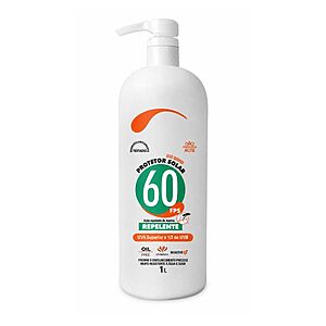 Protetor Solar FPS 60 com Repelente | Proteção contra sol e mosquitos