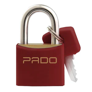 Cadeado de Latão Vermelho 40mm | Segurança e Proteção
