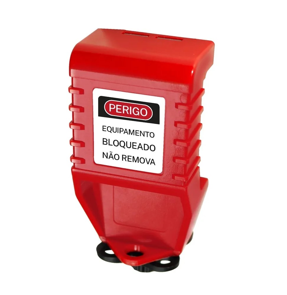 Bloqueio de Disjuntor Motor Sem Ponto Nativo | Segurança e Controle de Energia NR-10
