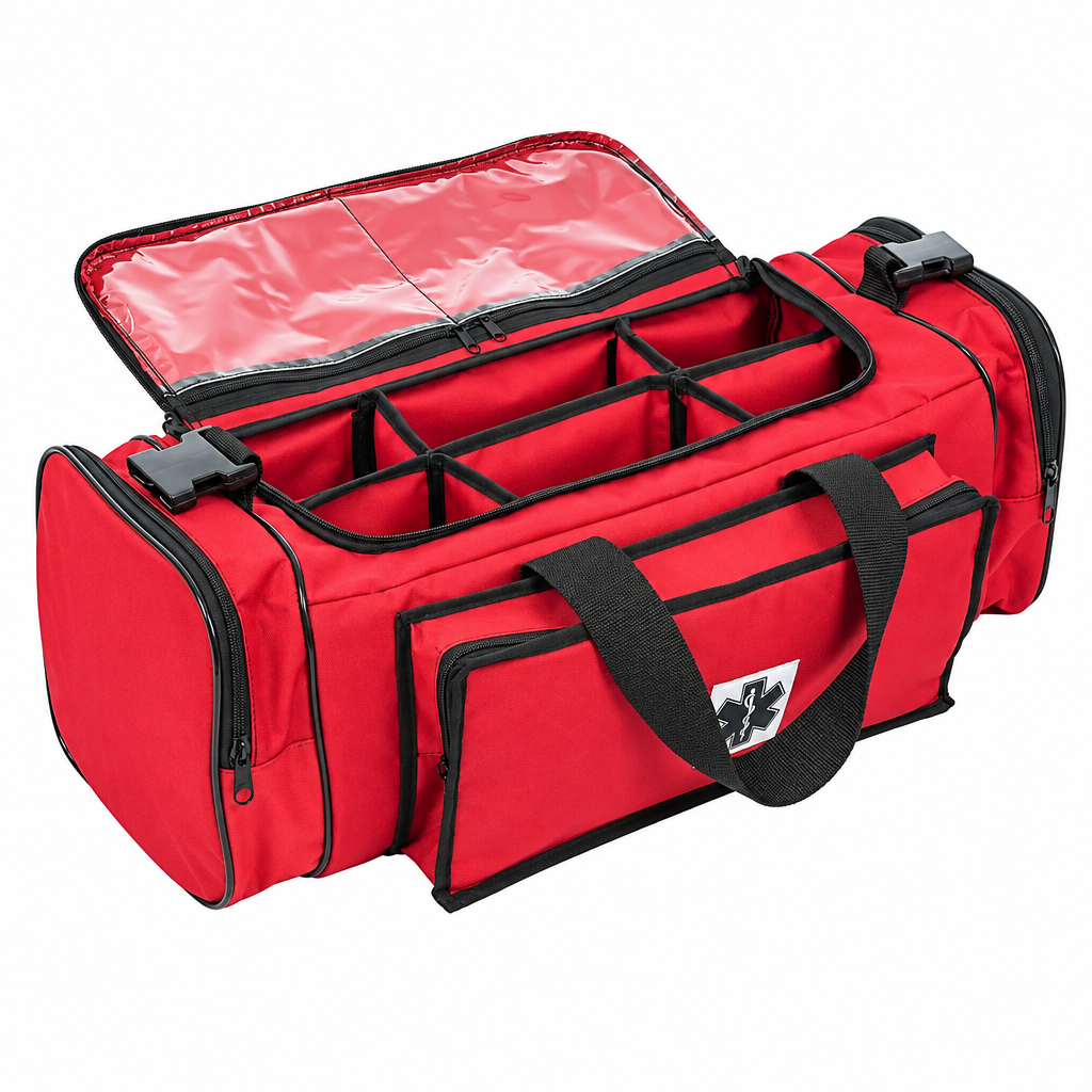 Bolsa APH Vermelha Equipada | Atendimento Pré-Hospitalar