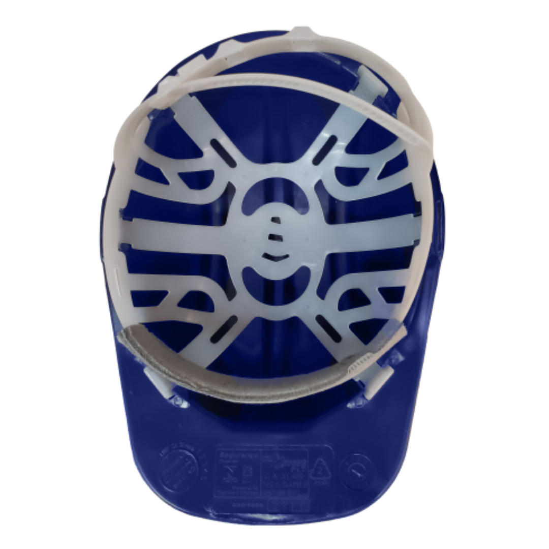 Capacete de Segurança Azul