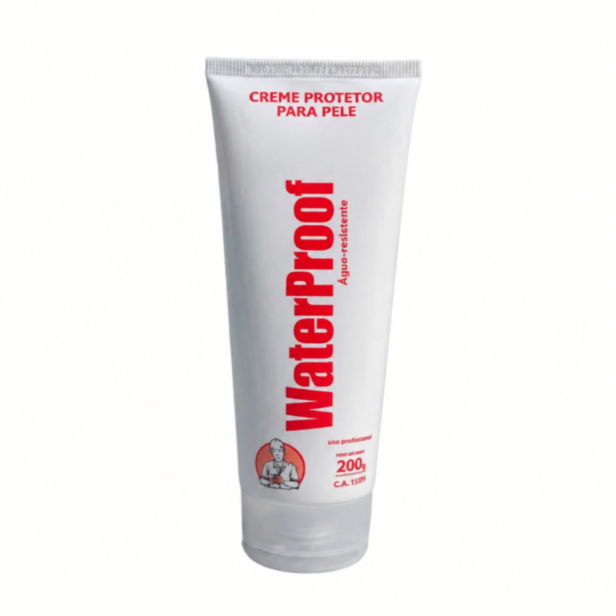 Creme Water Proof 200G | Barreira Impermeável de Alta Performance contra Água e Agentes Hidrossolúveis